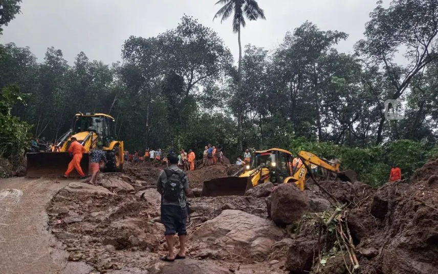 landslide in kudayathoor