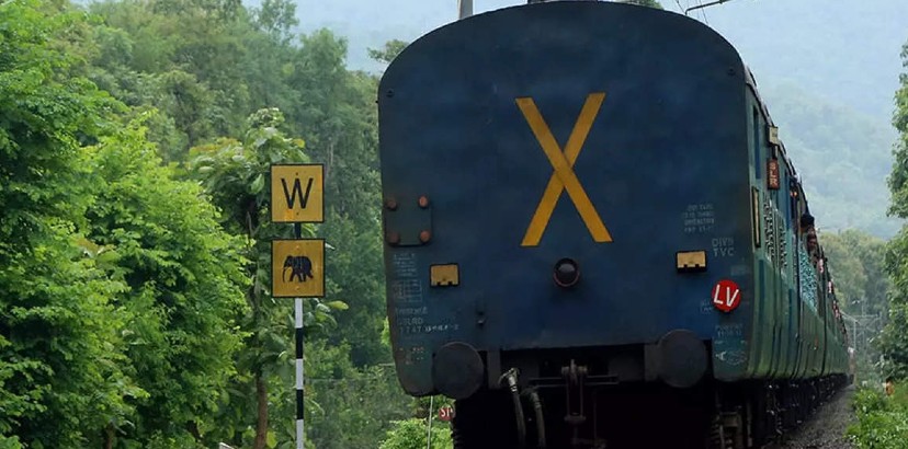 Two people died after being hit by a train in Thrissur