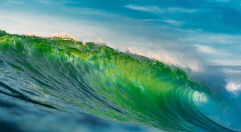 kovalam-beach-waves-turns-green