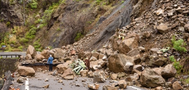 Four of the ten places with the highest risk of landslides in the country are in Kerala