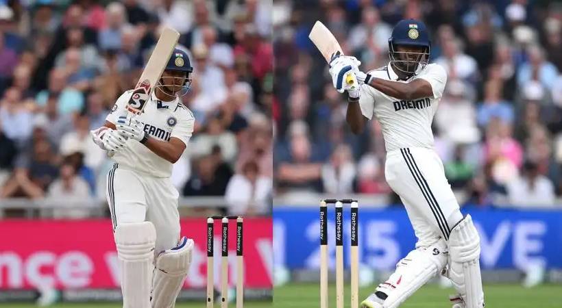 ഇന്ത്യ ഭേദപ്പെട്ട നിലയിൽ; യശസ്വി ജയ്സ്വാളിനും സായി സുദർശനും അർധസെഞ്ചുറി