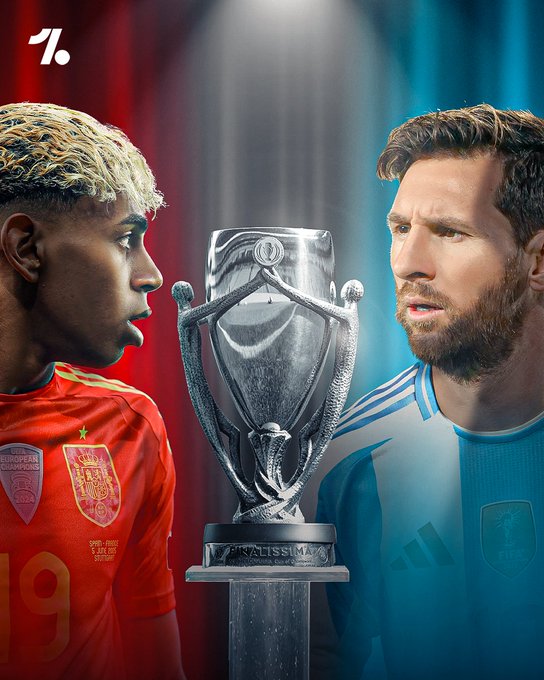 മെസ്സിയും യമാലും നേര്‍ക്കുനേര്‍! അര്‍ജന്റീന- സ്‌പെയിന്‍ ഫൈനലിസിമ പോരാട്ടത്തിന്റെ തിയതി പുറത്ത്