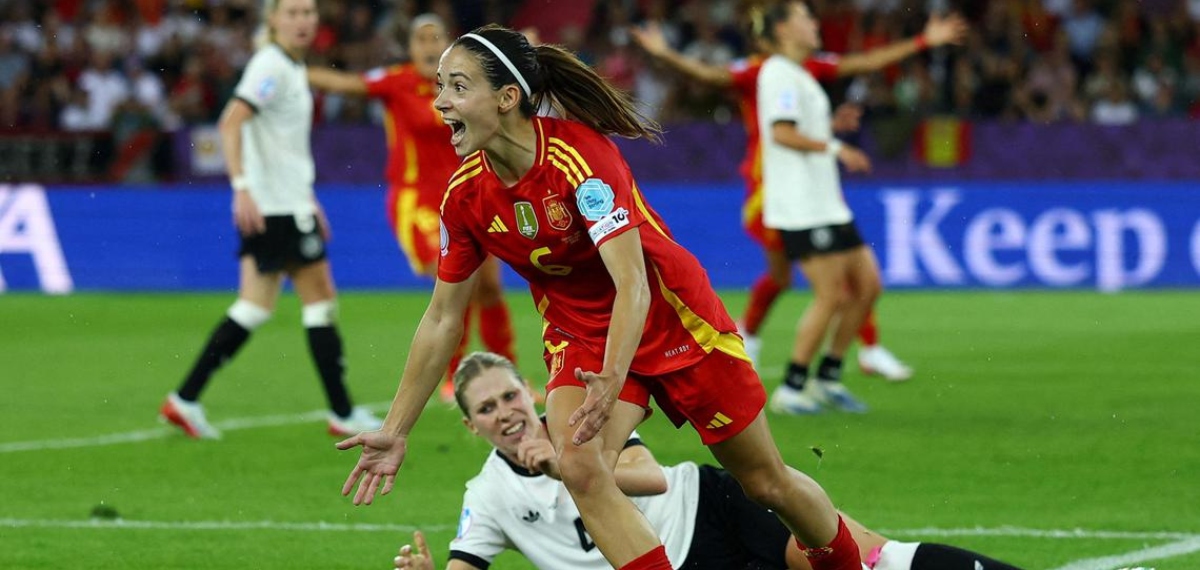 എക്‌സ്ട്രാ ടൈമില്‍ ബോണ്‍മാറ്റിയുടെ ഗെയിംചേഞ്ചര്‍ ഗോള്‍; ജര്‍മനിയെ വീഴ്ത്തി സ്‌പെയിന്‍ വനിതാ യൂറോ ഫൈനലില്‍