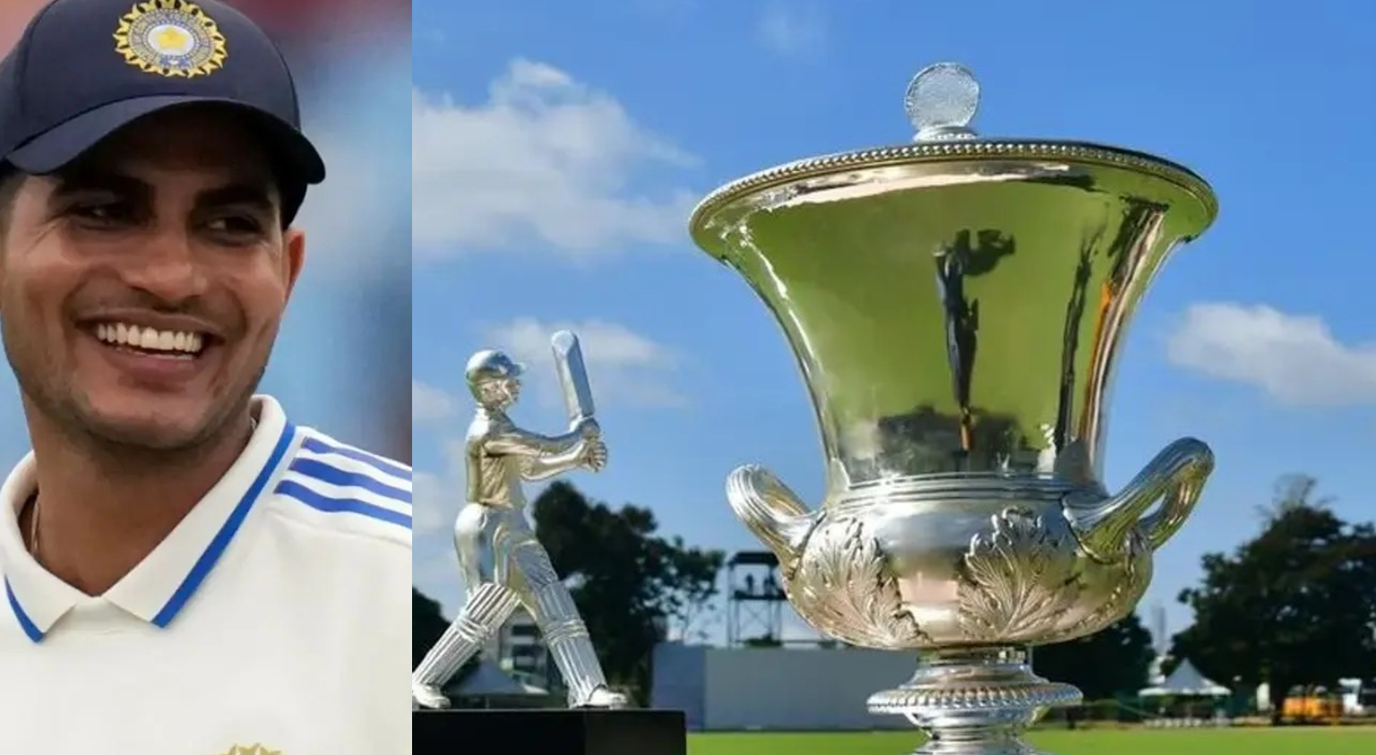 ദുലീപ് ട്രോഫി: നോർത്ത് സോണിനെ നയിക്കാൻ ശുഭ്മാൻ ഗിൽ