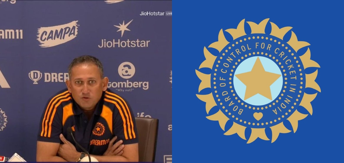 ‘പാകിസ്താനെ കുറിച്ച് ഒരക്ഷരം മിണ്ടരുത്’; വാർത്താ സമ്മേളത്തിൽ അജിത്ത് അഗാര്‍ക്കറെ വിലക്കി BCCI