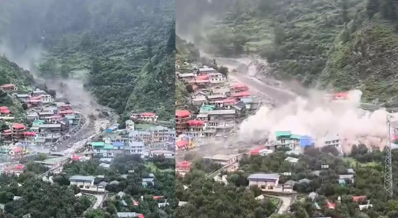 ഉത്തരാഖണ്ഡ് മേഘവിസ്‌ഫോടനം : ധരാലിയില്‍ രക്ഷാദൗത്യം ഇന്നും തുടരും